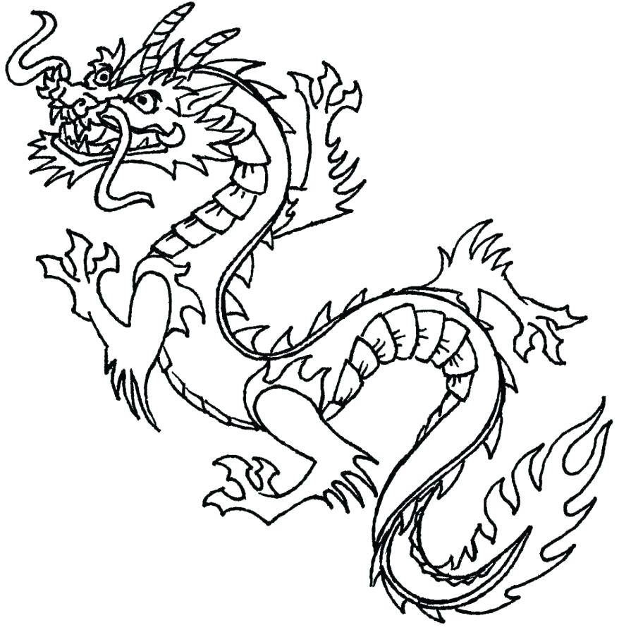 878x893 Tattoo Coloring Pages Tattoo Design Coloring Pages Dragon Tattoo