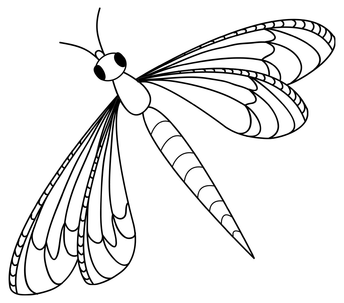 Dragonfly Coloring Page Free Printable Dragonfly Coloring Pages 1362x1200 Dragonfly Coloring Page Free Printable Dragonfly Coloring Pages