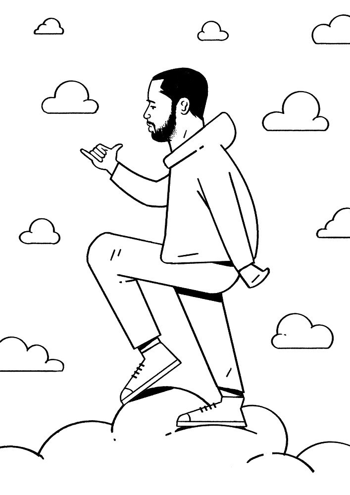 707x1000 Oh My God There's A Drake Coloring Book