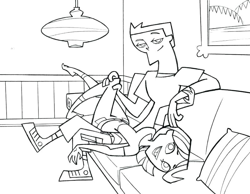 800x621 Total Drama Island Coloring Pages Red Coloring Pages Island
