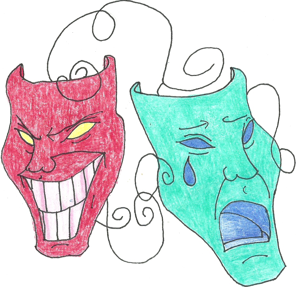 950x922 Drawn Mask Acting Many Interesting Cliparts