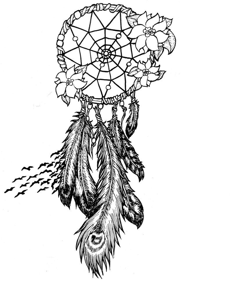 813x983 Dream Catcher Coloring Pages To Download And Print For Free