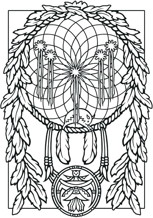 650x925 Dreamcatcher Coloring Pages Top Rated Coloring Pages Images