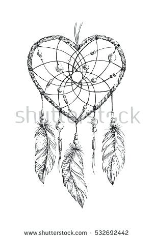 300x470 Dreamcatcher Mandala Coloring Pages Dream Catcher Coloring Pages