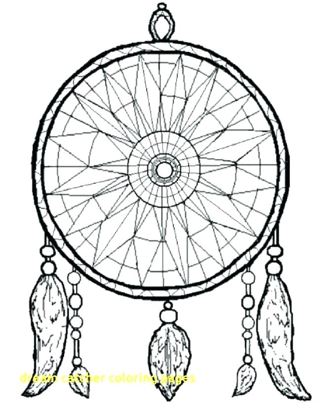 650x822 Free Dream Catcher Coloring Pages For Adults With Good Simple Colo