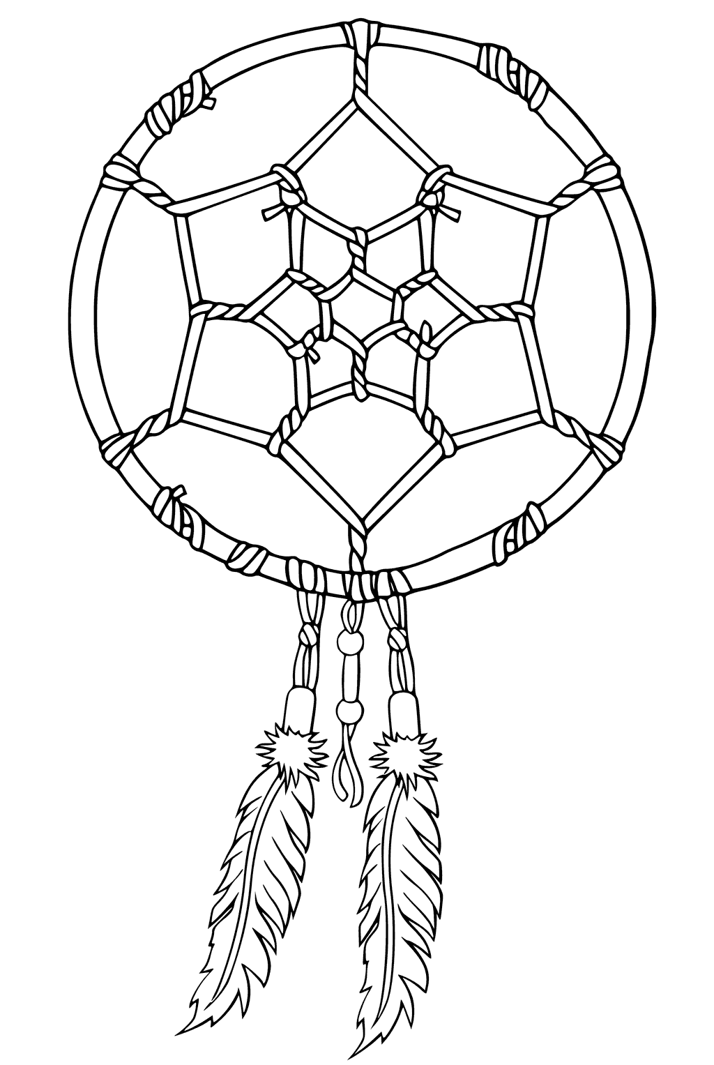 Dreamcatcher Printable Coloring Pages at GetColorings.com | Free ...