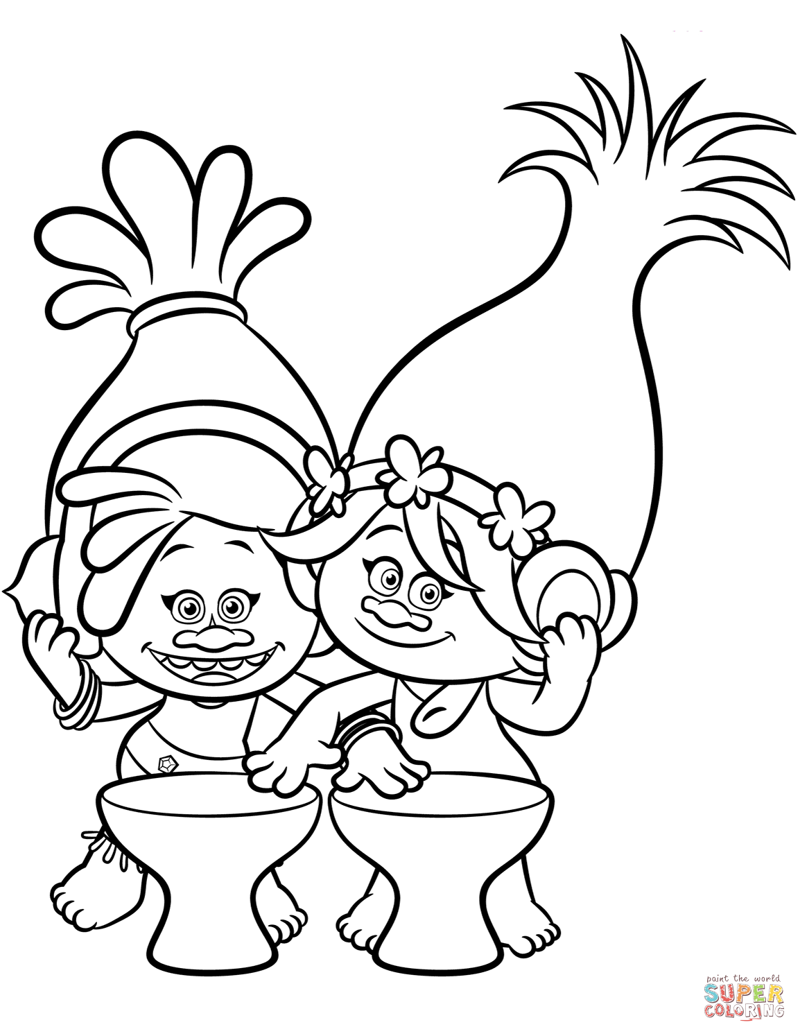 Trolls Poppy Troll Coloring Pages Free Printable From Page 1154x1494 Trolls Poppy Troll Coloring Pages Free Printable From Page