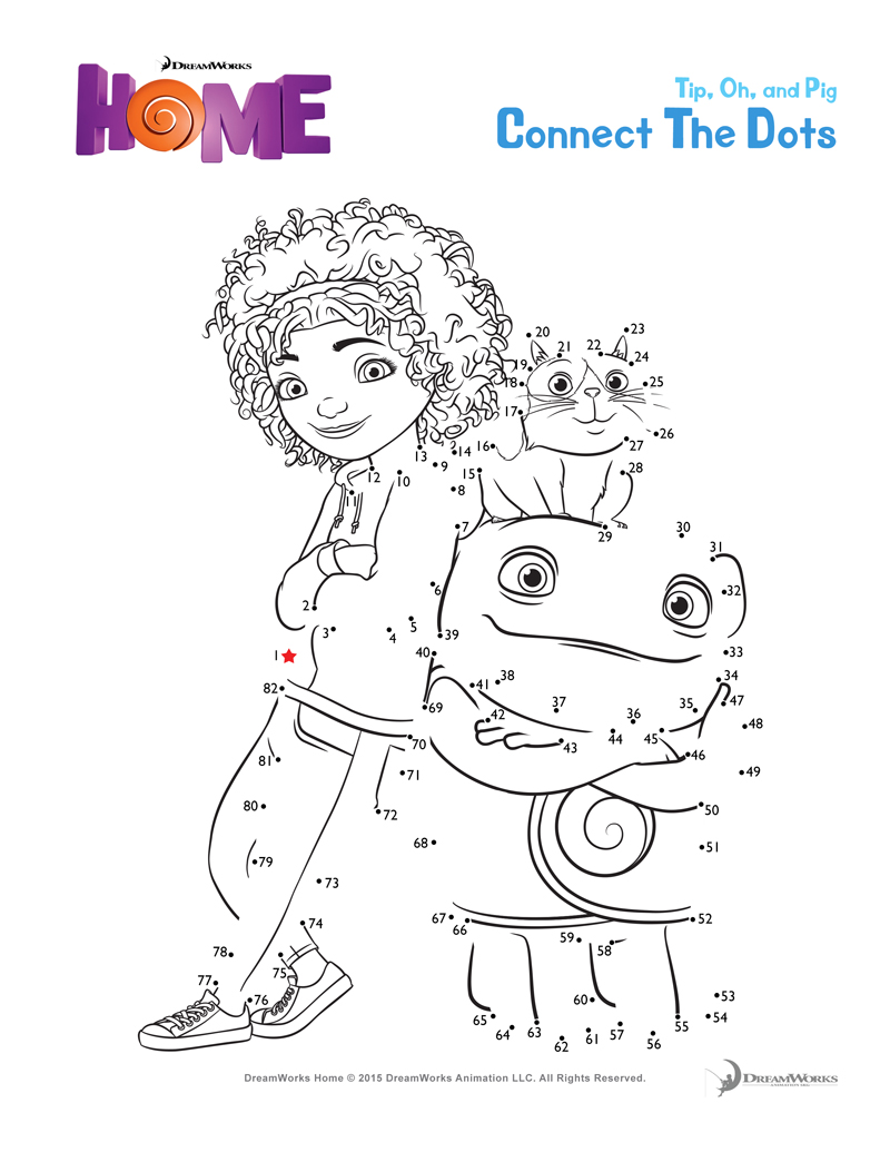 Dreamworks Home Printables And Coloring Pages 800x1035 Dreamworks Home Printables And Coloring Pages