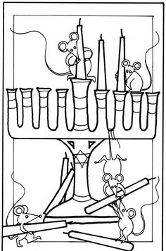 236x357 Hanukkah Coloring Pages Menorahs Hanukkah, Menorah And Hannukah