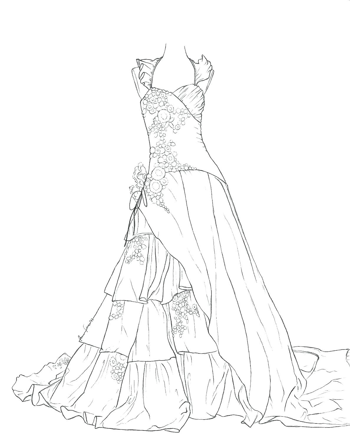 Girls Wearing Dresses Coloring Pages Coloring Pages