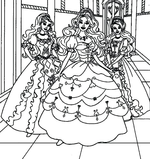 Dress Coloring Pages To Print at GetColorings.com | Free printable ...