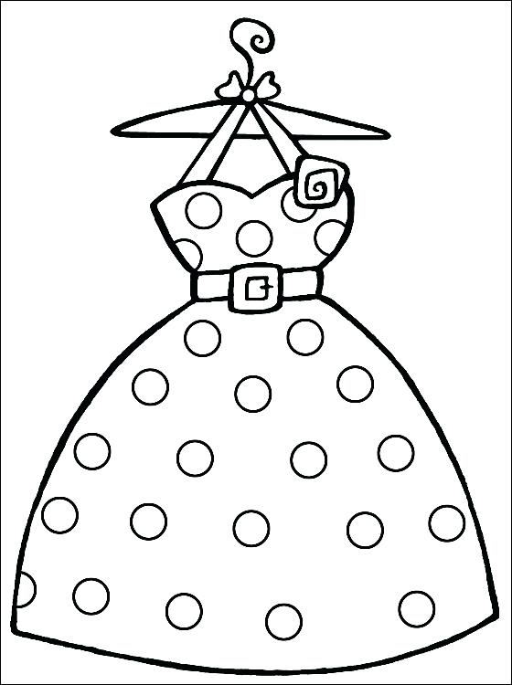 560x750 Dress Coloring Page Summer Dress Coloring Page Coloring Pages