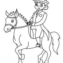 Horse Training Coloring Pages 220x220 Horse Training Coloring Pages