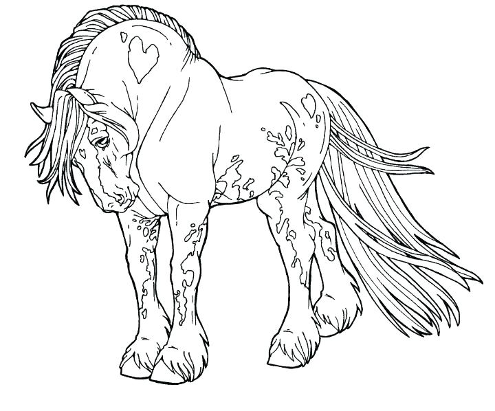 Horse Coloring Page Horse Coloring Pages For Toddlers 720x598 Horse Coloring Page Horse Coloring Pages For Toddlers