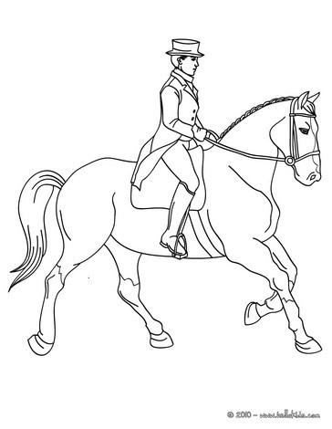 Woman Training A Horse Coloring Pages 364x470 Woman Training A Horse Coloring Pages