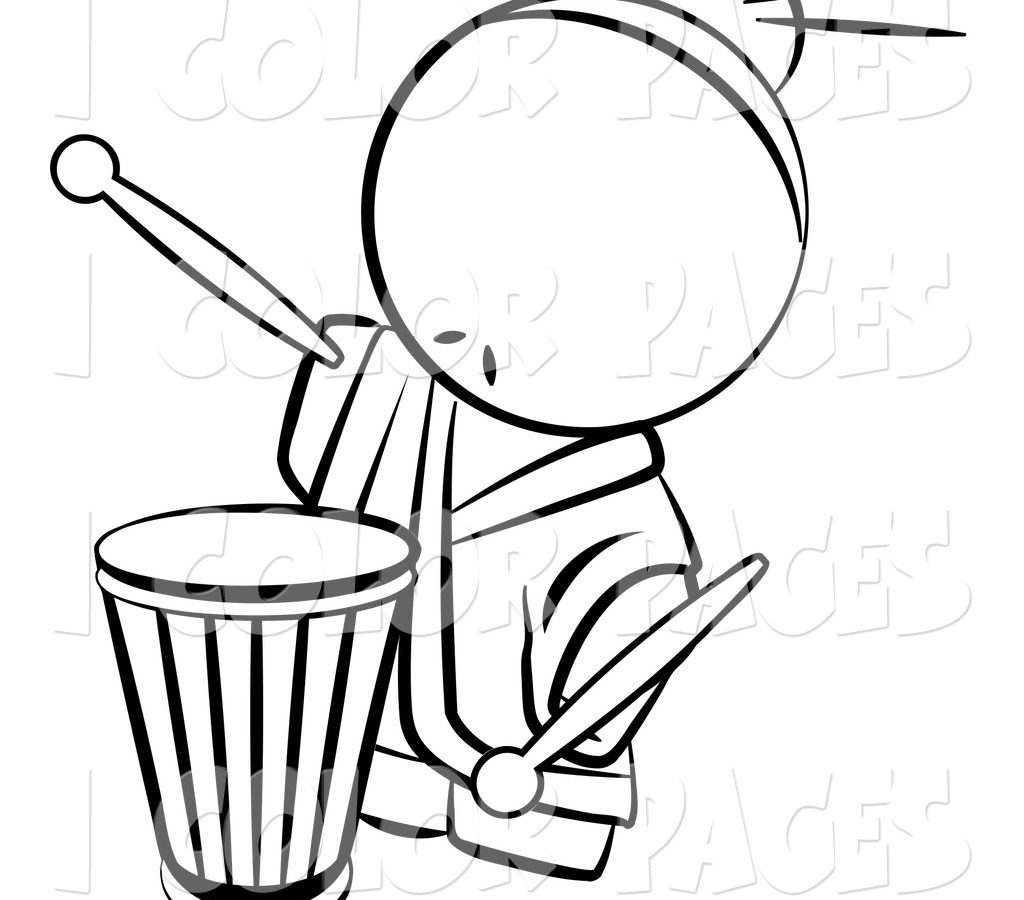 1024x900 Drawn Instrument Snare Drum For Marcing Band Free Printable