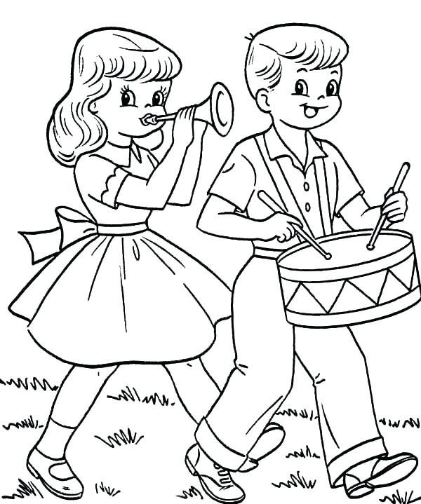 Drum Set Coloring Page at GetColorings.com | Free printable colorings ...