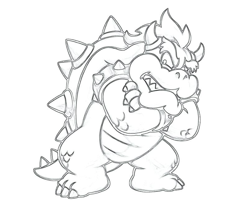 Dry Bowser Coloring Pages Character Coloring Pages Online 800x667 Dry Bowser Coloring Pages Character Coloring Pages Online
