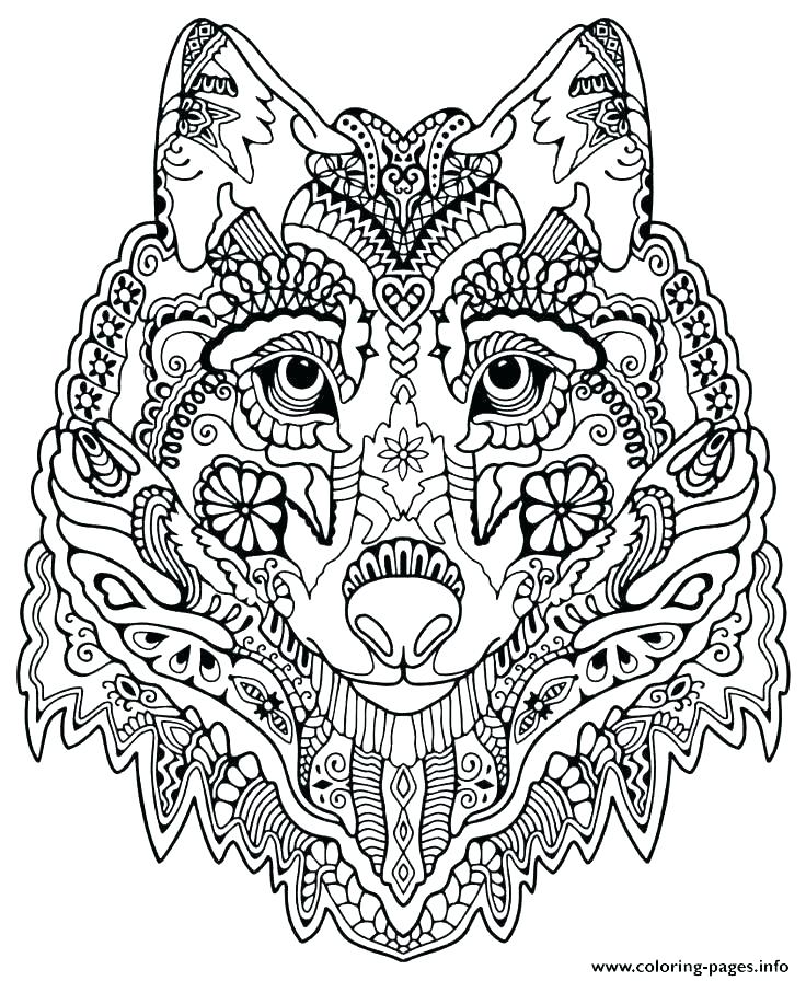 736x896 Download Wolf Pictures To Color Free Printable Coloring Pages
