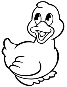 Duck Coloring Book 1 236x305 Duck Coloring Book 1