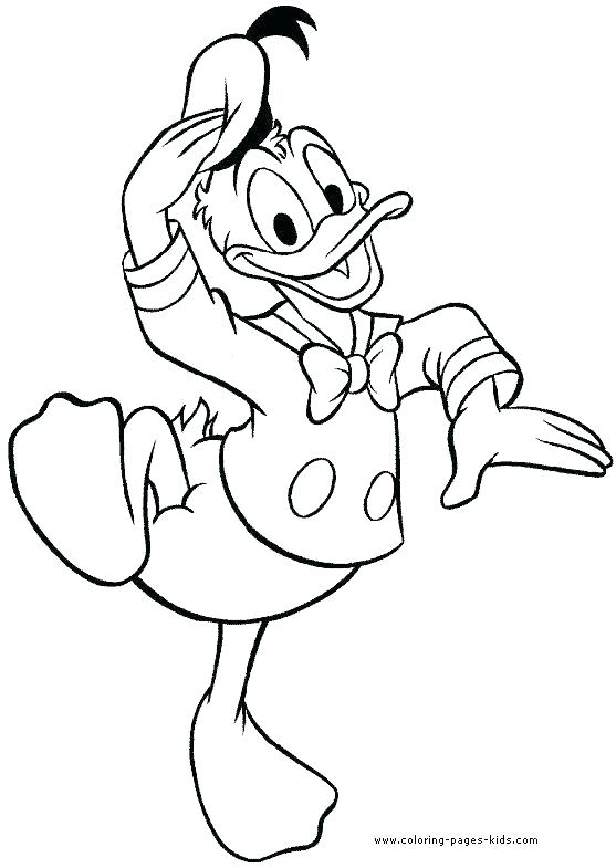 Donald Duck Coloring Pages Duck Gift Coloring Page Donald Duck 557x785 Donald Duck Coloring Pages Duck Gift Coloring Page Donald Duck