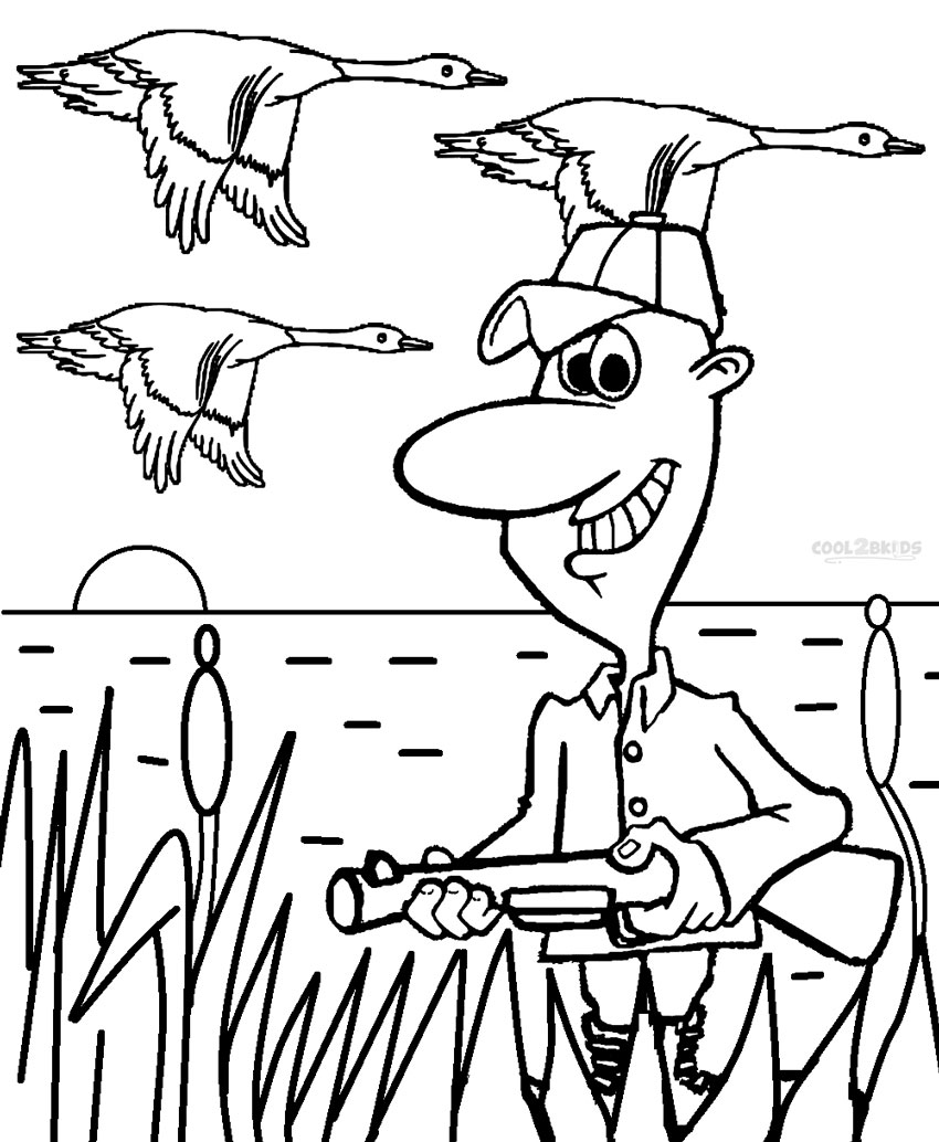 Printable Hunting Coloring Pages For Kids Cool2bkids 850x1034 Printable Hunting Coloring Pages For Kids Cool2bkids
