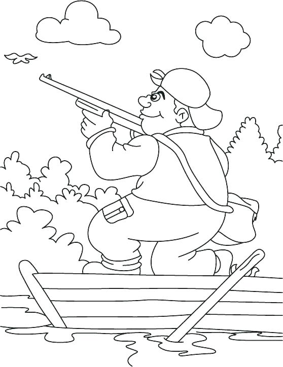 Bear Hunt Coloring Pages 558x724 Bear Hunt Coloring Pages