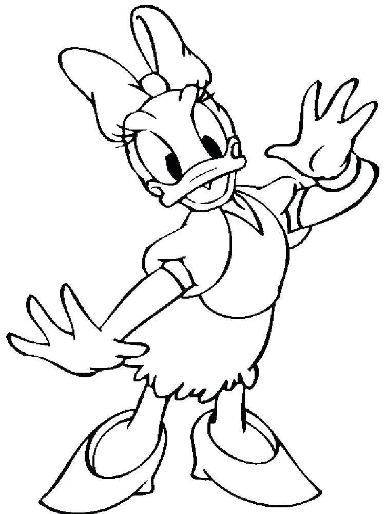 Duck Coloring Images Duck Daisy Duck Coloring Pages Donald Duck 750x1000 Duck Coloring Images Duck Daisy Duck Coloring Pages Donald Duck