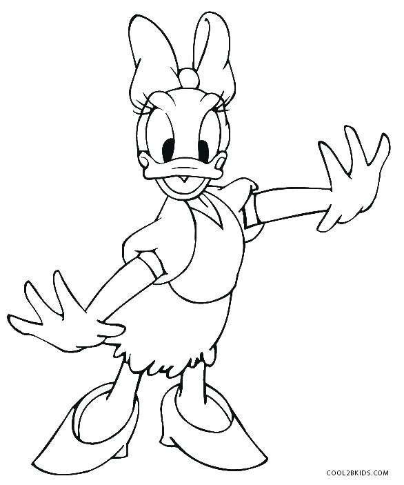 Duck Coloring Pages Coloring Page Of A Duck Daisy Duck Coloring 586x703 Duck Coloring Pages Coloring Page Of A Duck Daisy Duck Coloring