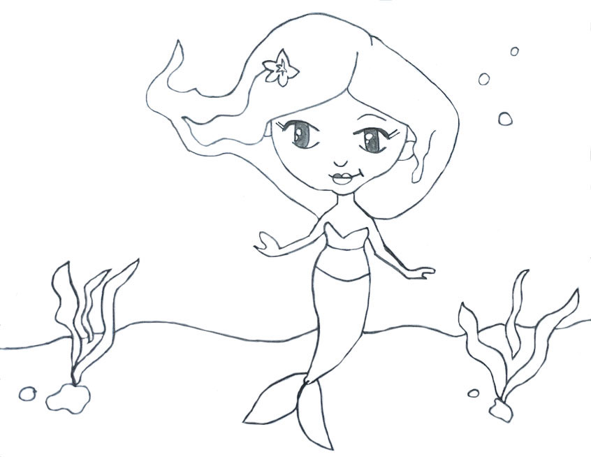 846x654 Ocean Coloring Pages See What Lurks Below!