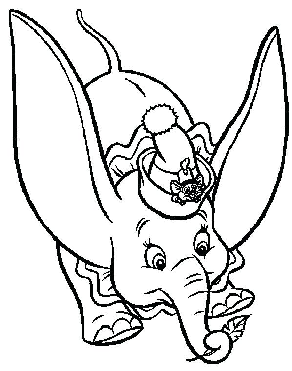 598x760 Dumbo Coloring Pages Free Dumbo Coloring Page Dumbo Coloring Pages