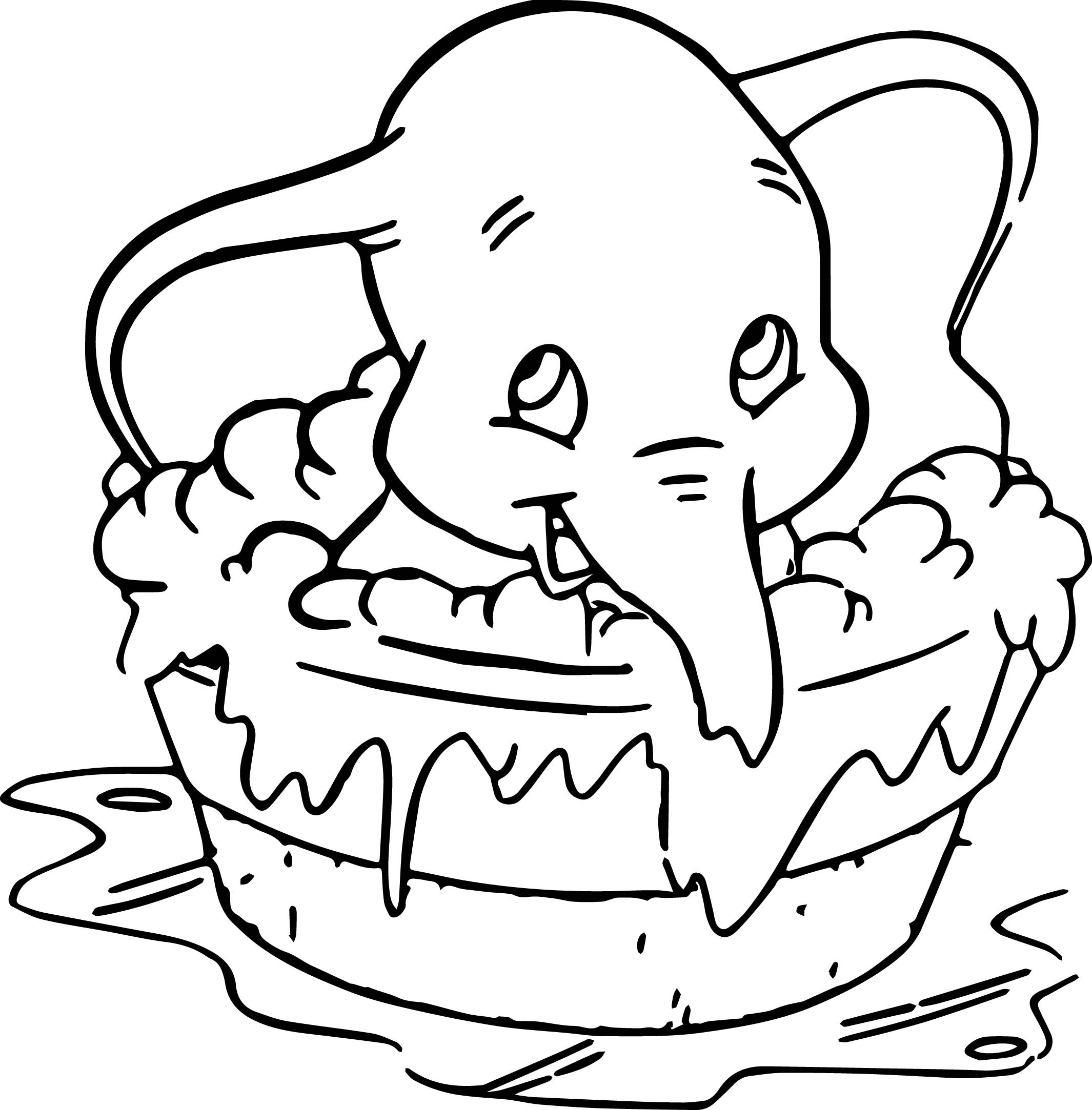 2130x2166 Dumbo Coloring Pages New Disney Elephant