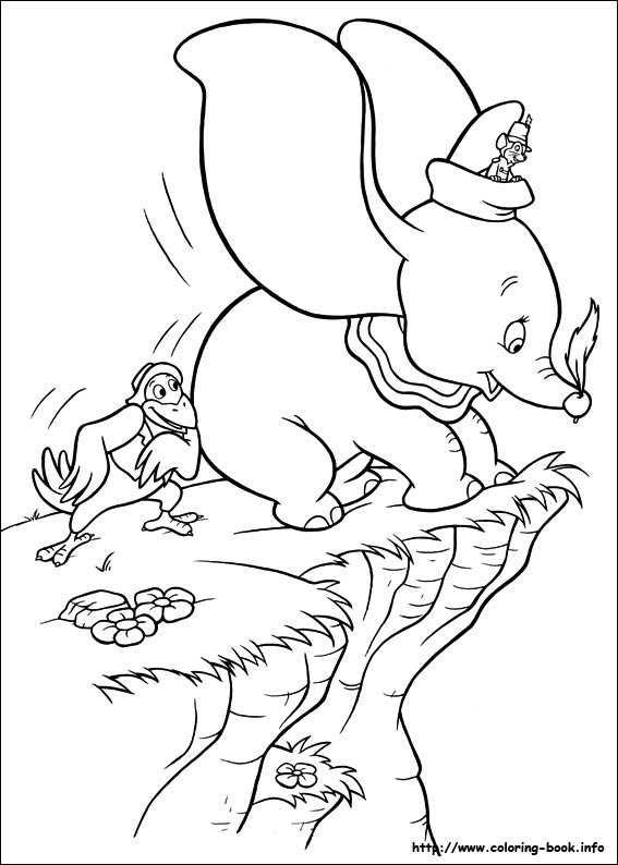 567x794 Delightful Story Of A Tiny Elephant Dumbo 20 Dumbo Coloring Pages