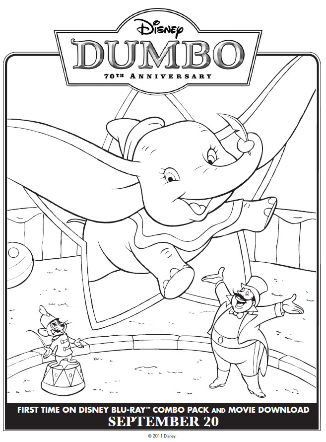 657x890 Printable Disney Dumbo Coloring Page Printables For Kids Free