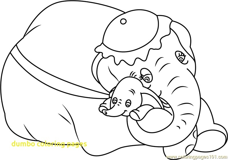 799x562 Dumbo Coloring Pages Printable Coloring Page