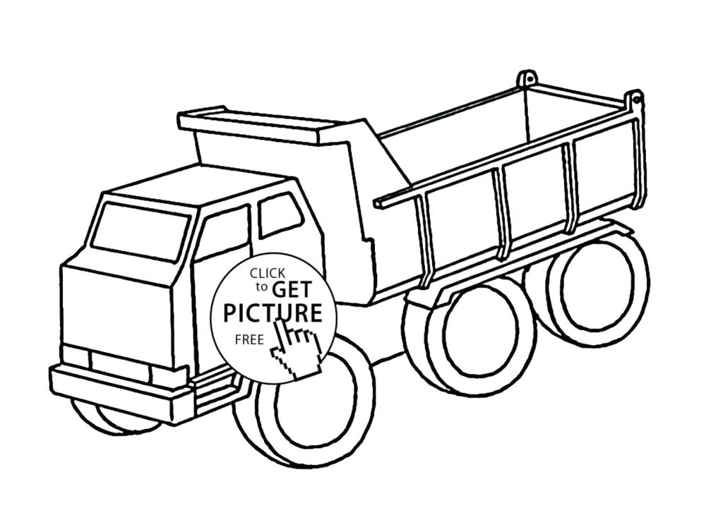 Coloring Page ~ Dump Truck Coloring Page In Construction Pages 1024x737 Coloring Page ~ Dump Truck Coloring Page In Construction Pages