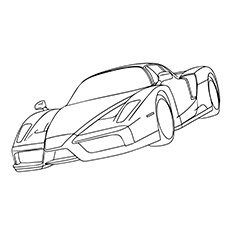 230x230 Top 25 Free Printable Cars Coloring Pages Online