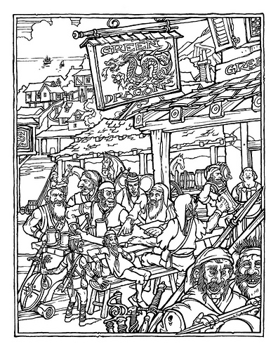 Dungeons And Dragons Coloring Book Iver Photoset Greg Irons 396x500 Dungeons And Dragons Coloring Book Iver Photoset Greg Irons
