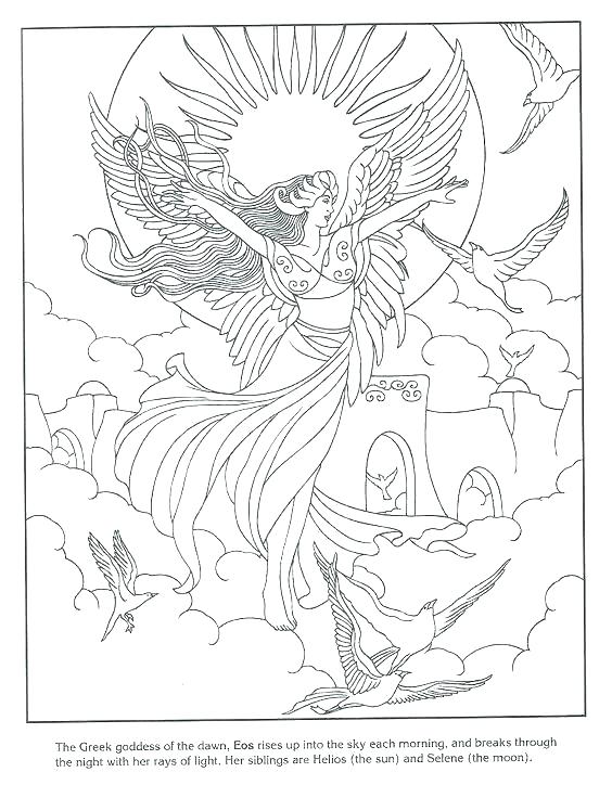 564x724 Goddess Coloring Pages Goddess Coloring Pages Goddess Pages