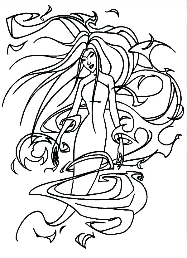600x827 Goddess Coloring Pages The Goddess Chaos Testing The Honesty