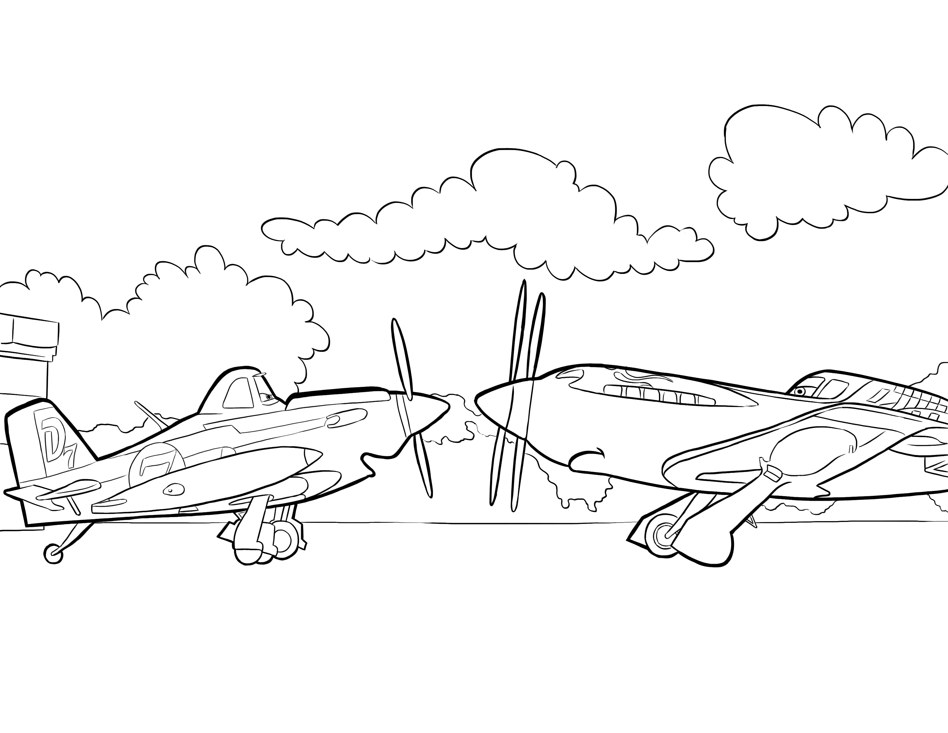 Disney Planes Coloring Pages 3300x2550 Disney Planes Coloring Pages