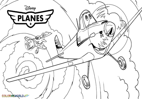 476x333 Pixar Planes Coloring Pages Page Image Clipart Images
