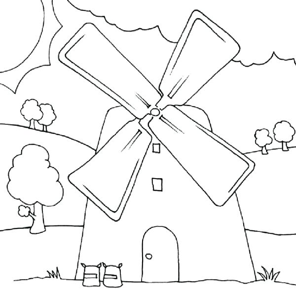 Windmill Coloring Page Energy Coloring Pages Coloring Page Wind 600x600 Windmill Coloring Page Energy Coloring Pages Coloring Page Wind