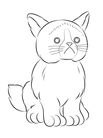 Grumpy Cat Coloring Pages Dynamite Reveals Grumpy Cat Pictures 358x480 Grumpy Cat Coloring Pages Dynamite Reveals Grumpy Cat Pictures
