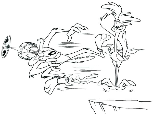 Road Runner Coloring Page Coyote Coloring Page Wile E Coyote Cant 600x458 Road Runner Coloring Page Coyote Coloring Page Wile E Coyote Cant