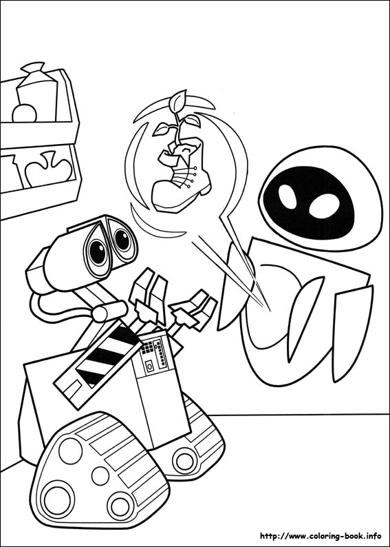 Wall E Coloring Pages 567x794 Wall E Coloring Pages