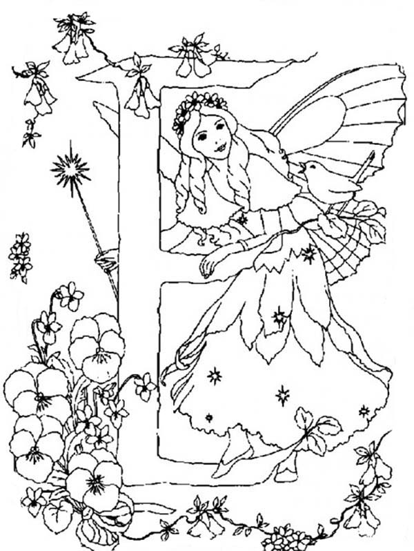 Alphabet Elf Letter E Coloring Pages An Elf Queen Batch Coloring 600x798 Alphabet Elf Letter E Coloring Pages An Elf Queen Batch Coloring