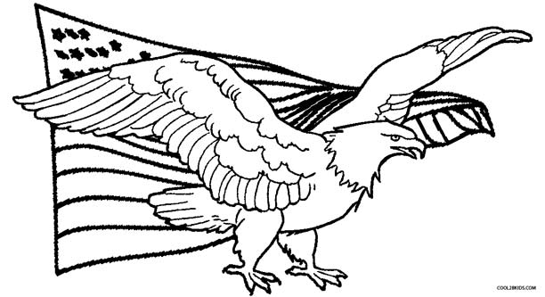 612x333 Best Printable Eagle Coloring Pages For Kids Free 4714 Printable