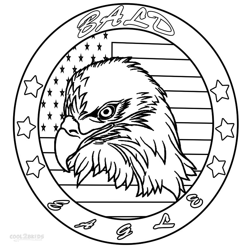 Printable Bald Eagle Coloring Pages For Kids Cool2bkids 850x850 Printable Bald Eagle Coloring Pages For Kids Cool2bkids