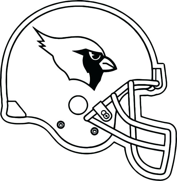 618x633 Denver Broncos Coloring Page